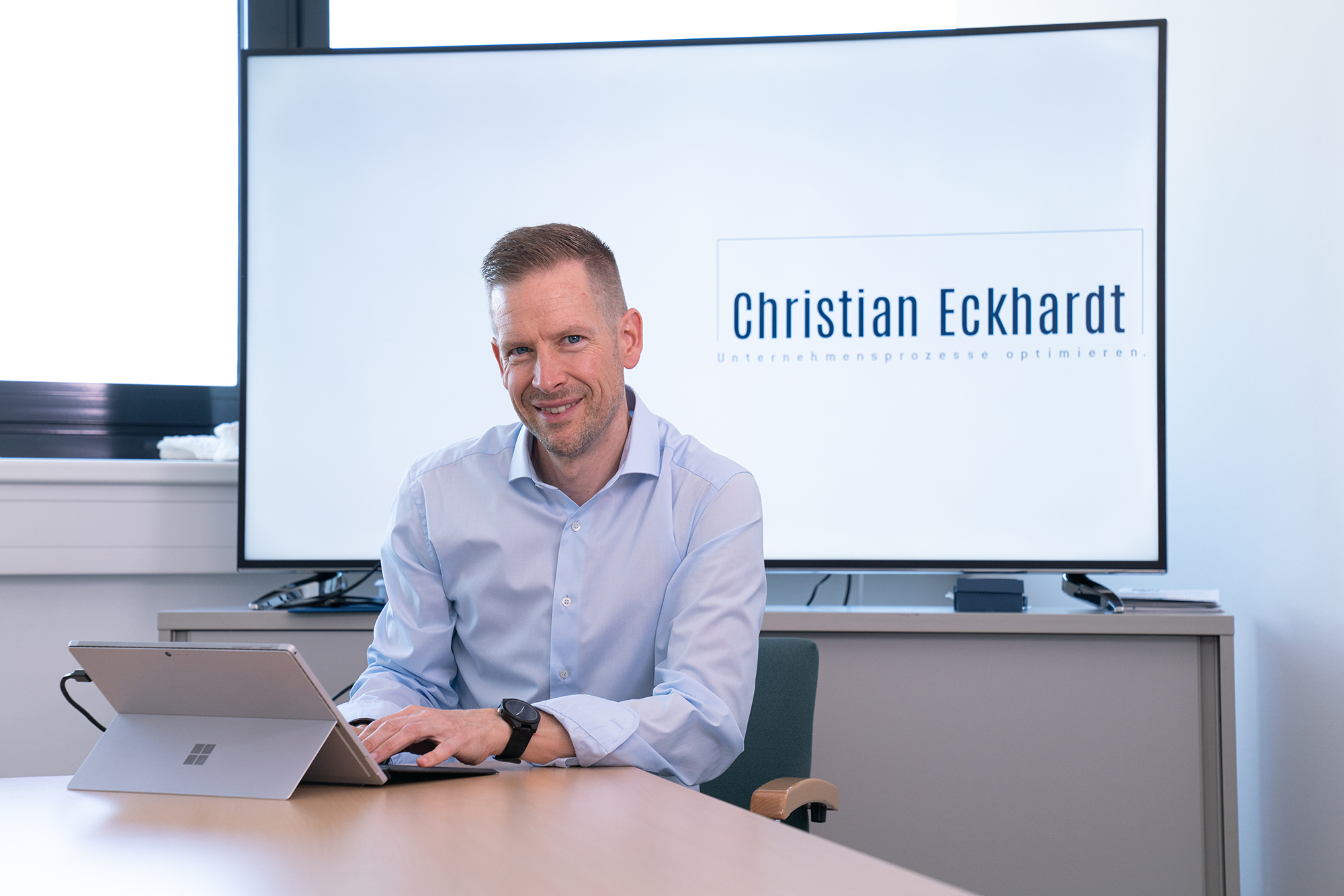 Christian Eckhardt - Unternehmensprozesse optimieren - Portrait
